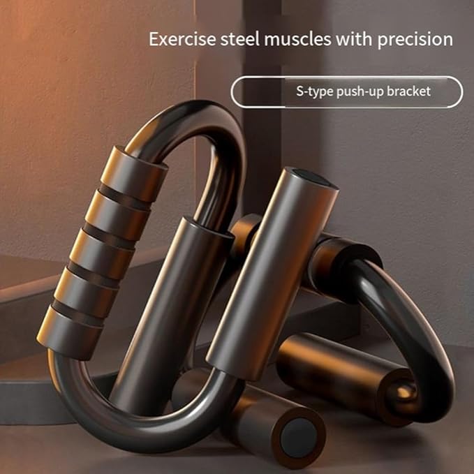 S-Shaped Push-Up Bars