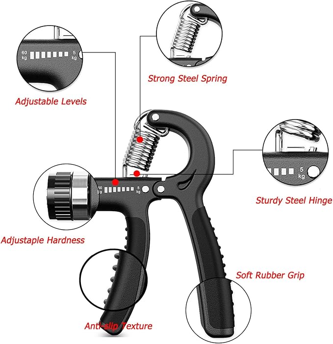Grip Strengthener (Adjustable Weight)