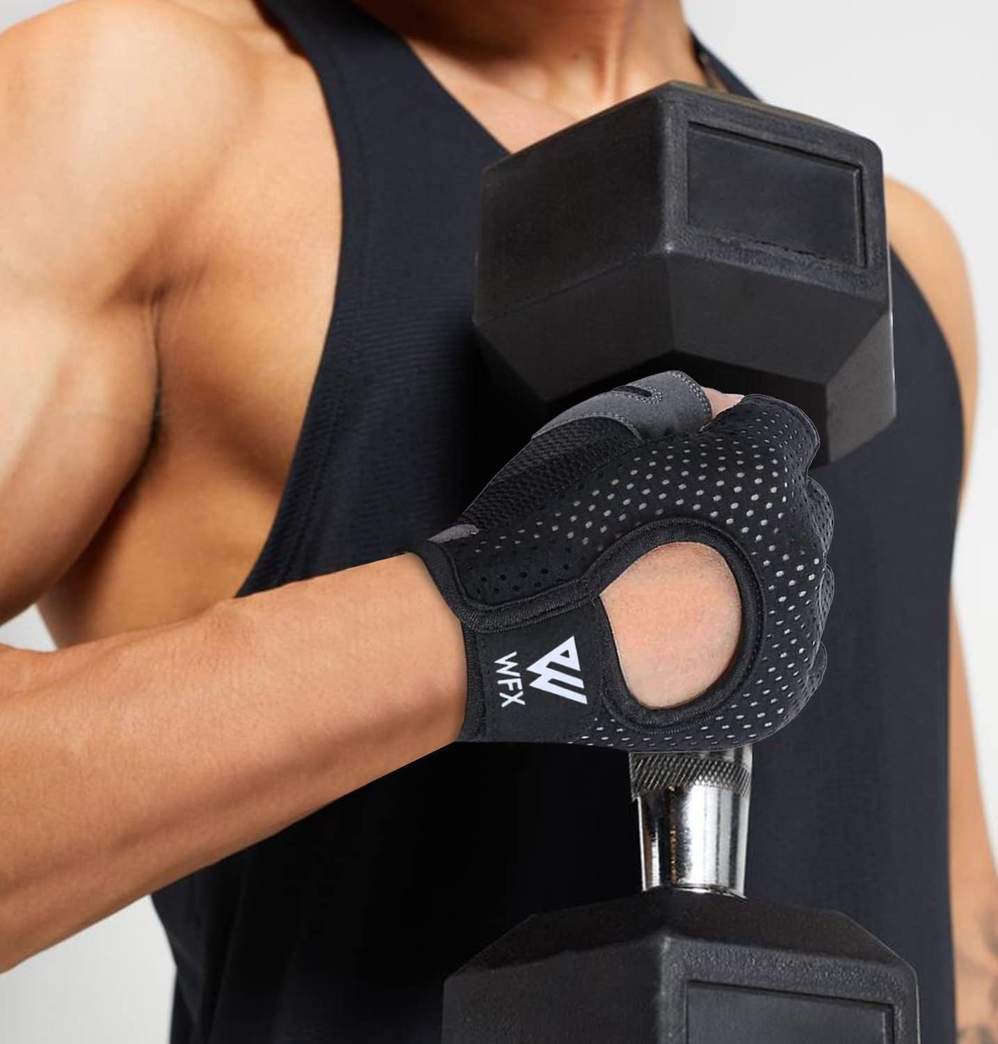 Fingerless Lifting Gloves