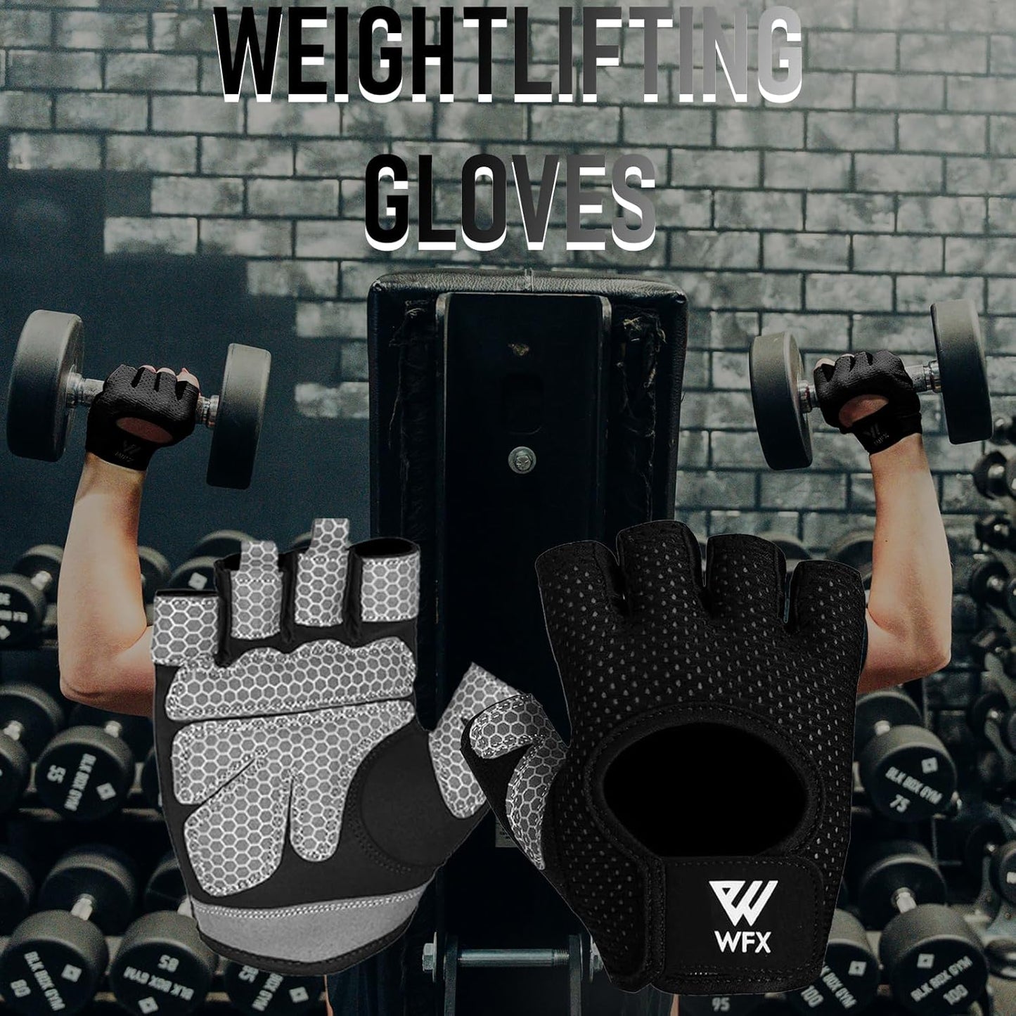 Fingerless Lifting Gloves